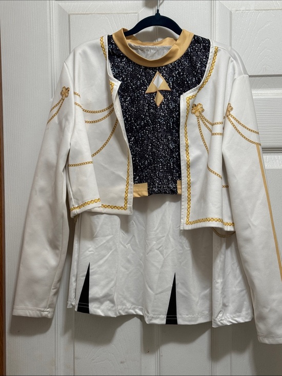 Kpop demon Hunters Other - Kids Black and Purple Demon Hunter Costume - Brand Unknown
